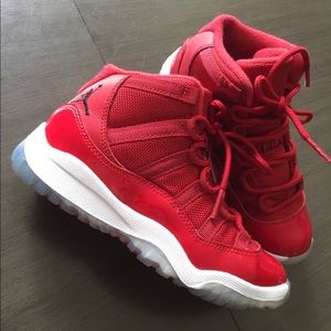 Kids (Children’s) Air Jordan 11 Retro Red